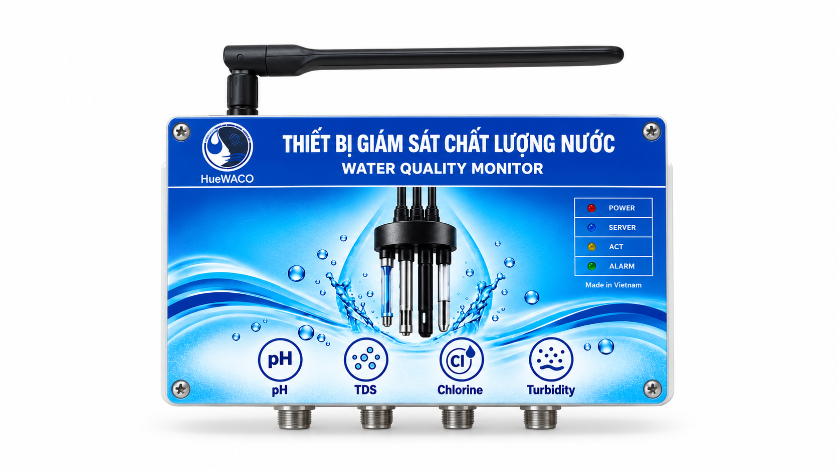 Thiết bị giám sát các trạm chất lượng nước