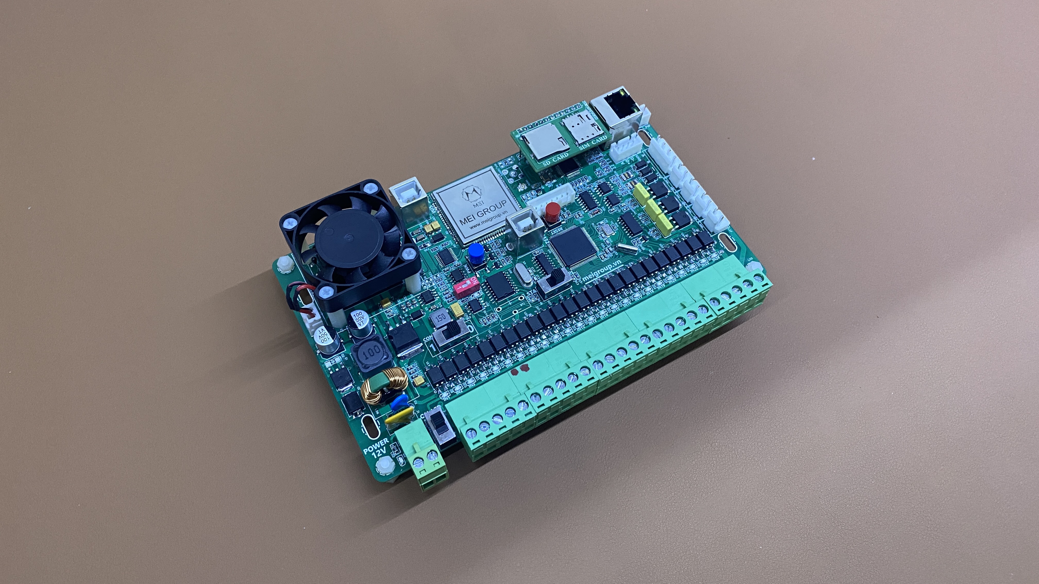 Thiết bị giám sát tủ báo cháy ứng dụng ioT